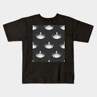 Chandelier Monochrome Kids T-Shirt